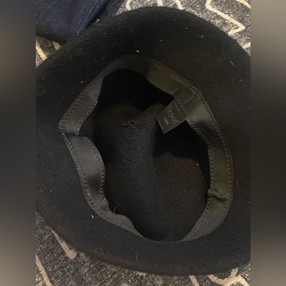 Wool black bucket hat - Picture 2 of 6